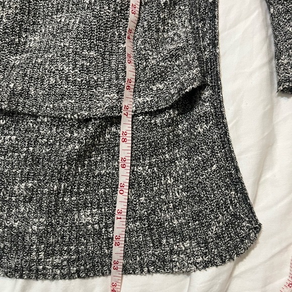 Gray Knit Sweater Dress tunic Francesca collection Alyo brand - Picture 2 of 4